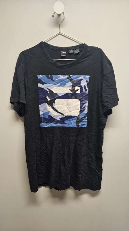 G-star raw bolur svartur m.prenti