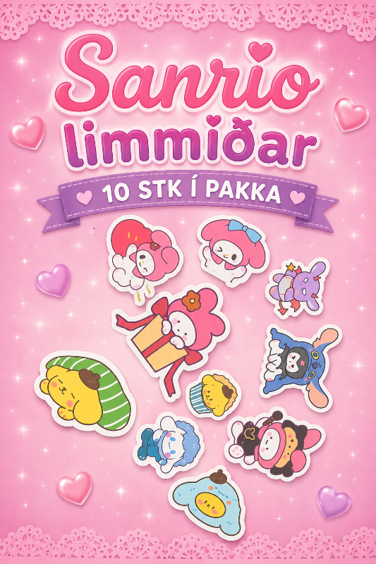 Sanrio límmiðar