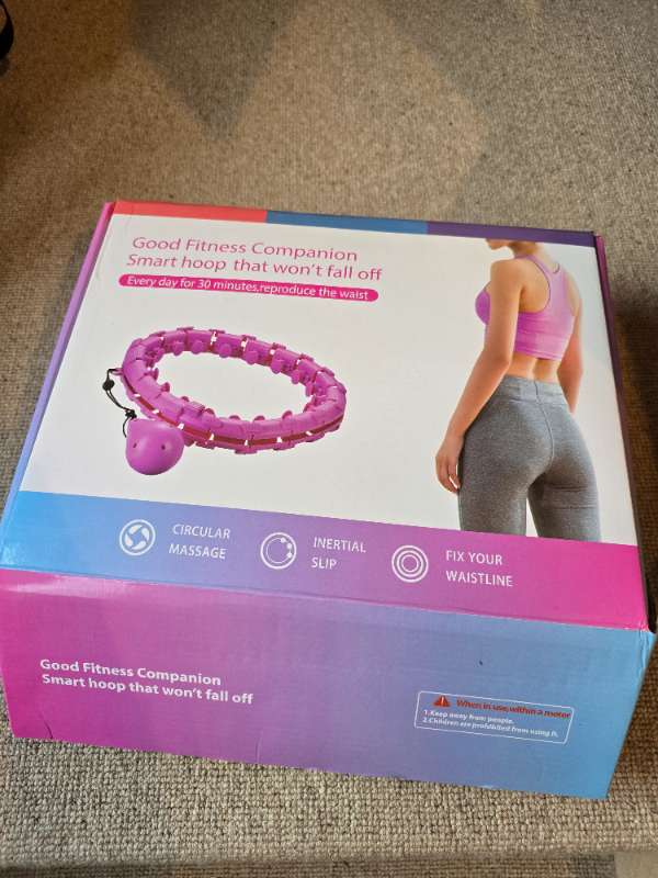 Húlla hringur m. Þyngingu