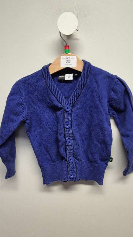 Peysa Molo blá hneppt