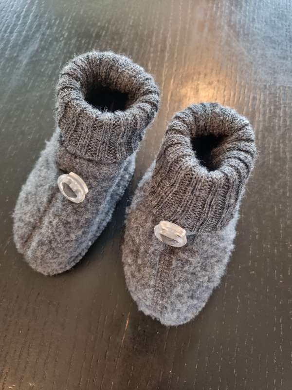 Joha ullarskór gráir
