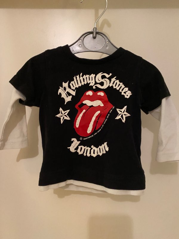 Rolling stones peysa