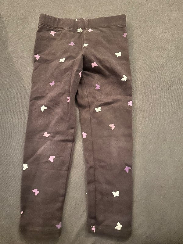 Gráar fiðrildaleggings st 98