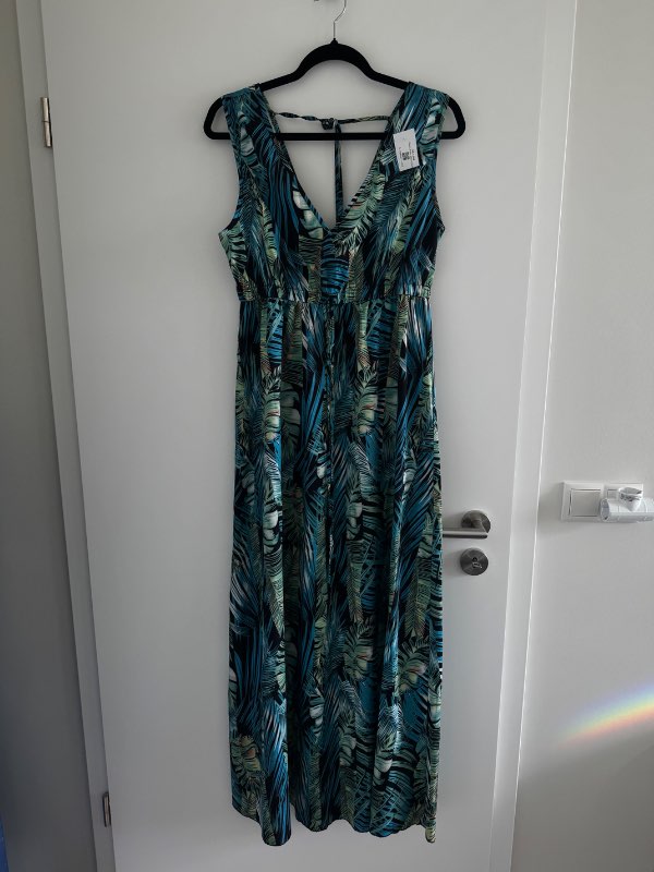 Palm maxi dress