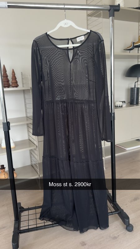 Moss kjóll Síður