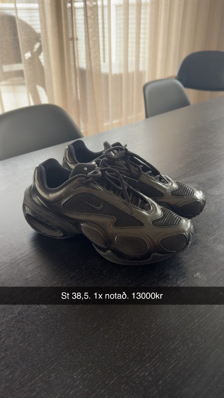 Nike skór 1x notað