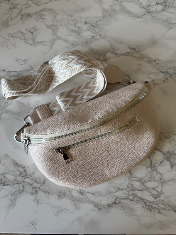 Mittistaska beige