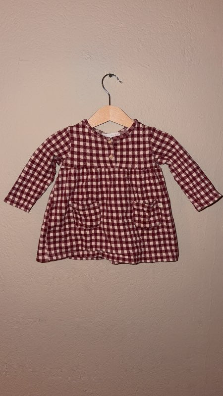 Zara red gingham
