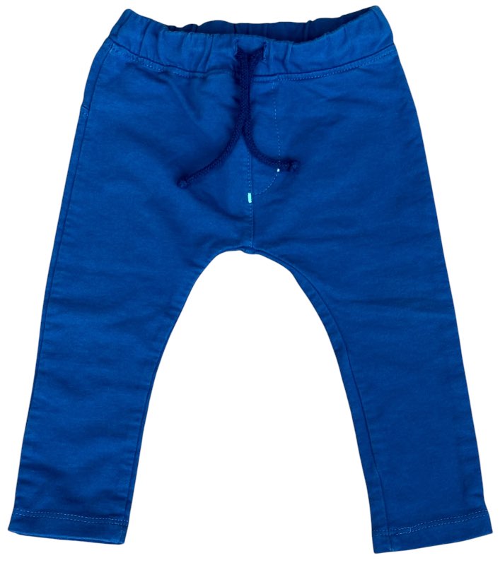 Bláar joggingbuxur