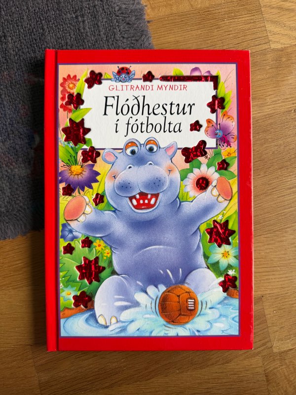 Flóðhestur í fótbolta