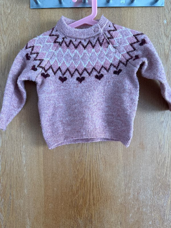h&m Bleik peysa