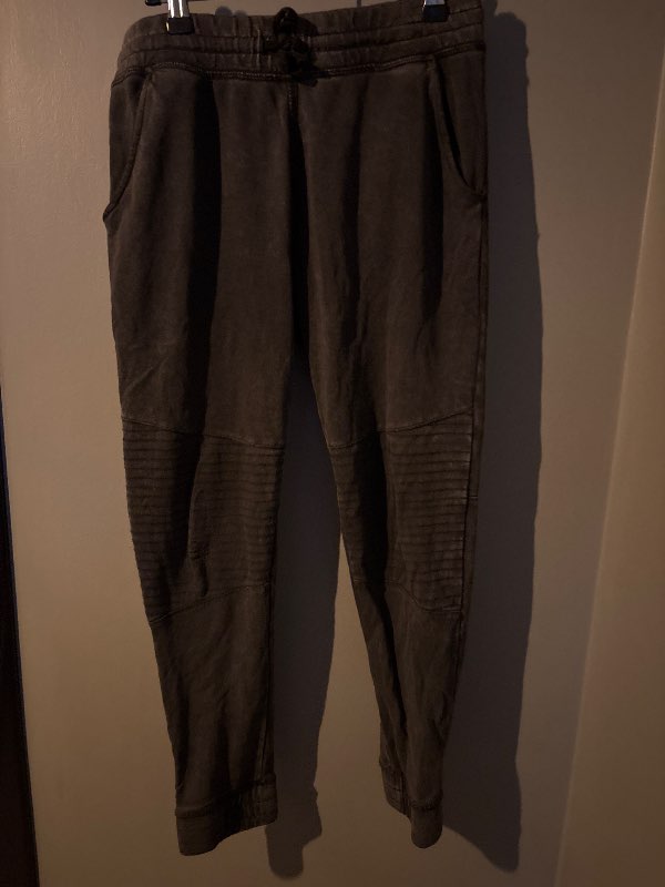 Svartar joggingbuxur