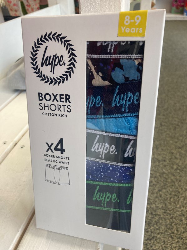 Boxer Nærbuxur 4pakk