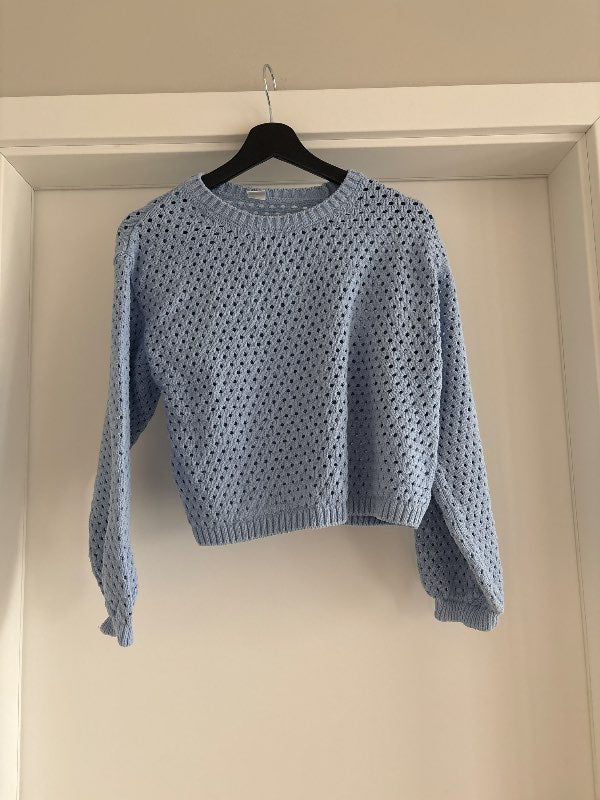 Lindex ljósblá peysa