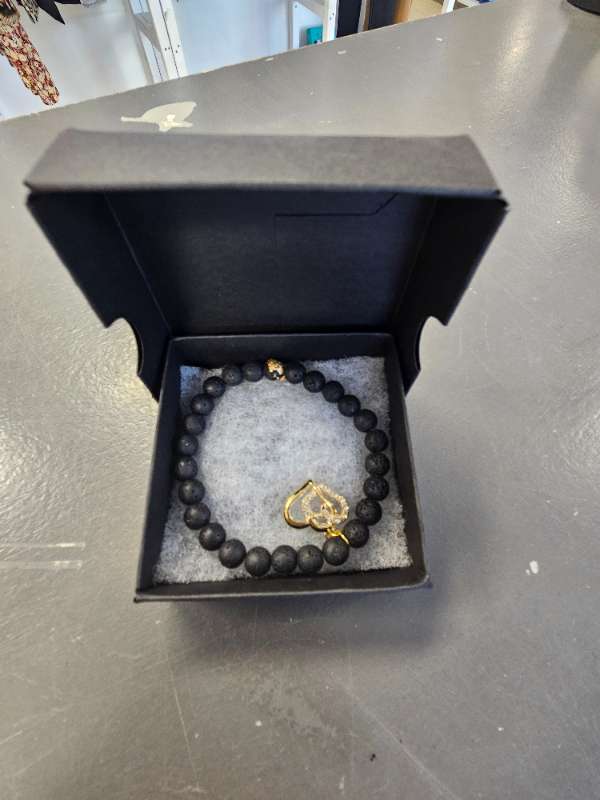 Lava armband tvö hjörtu