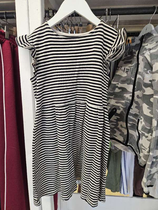 H&M kjóll röndóttur