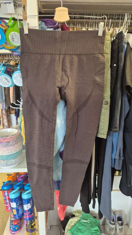 Athletica leggings brúnar