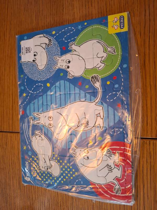 Púsl moomin