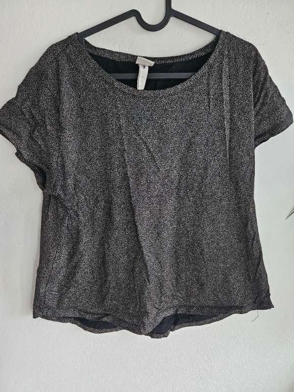 Bolur H&M svartur með doppum