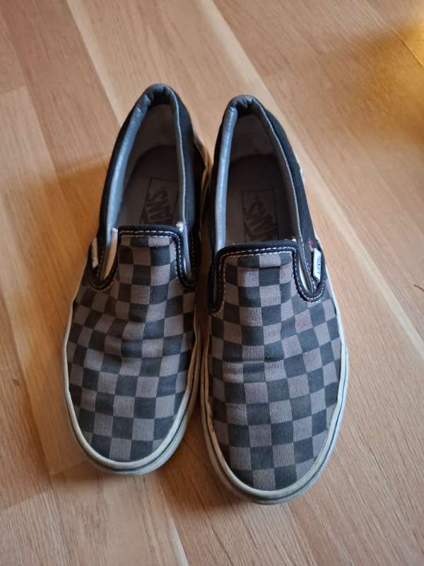 Vans skór gráir/svartir