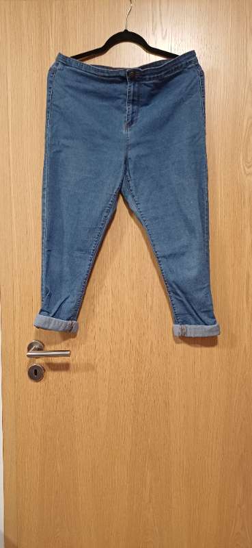 Gallabuxur ljósar Denim Co.