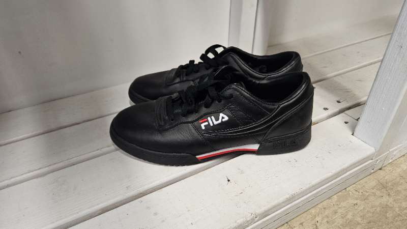 Fila skór svartir nánast ónotaðir