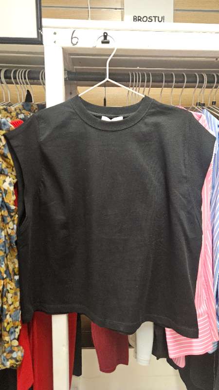 Zara toppur svartur