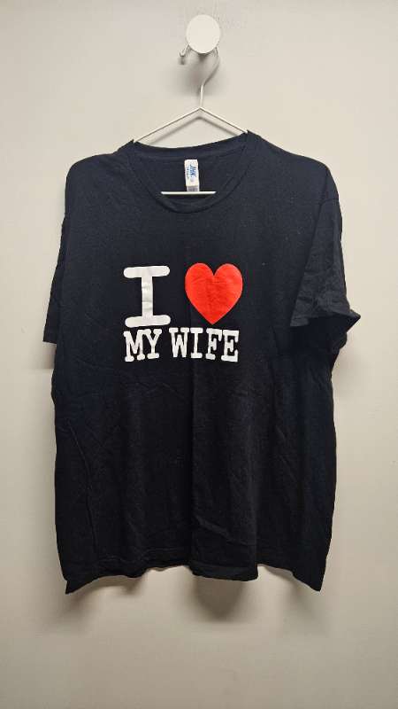 I love my wife bolur svartur