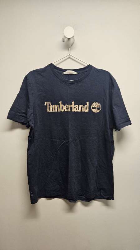 Timberland bolur svartur m.prenti