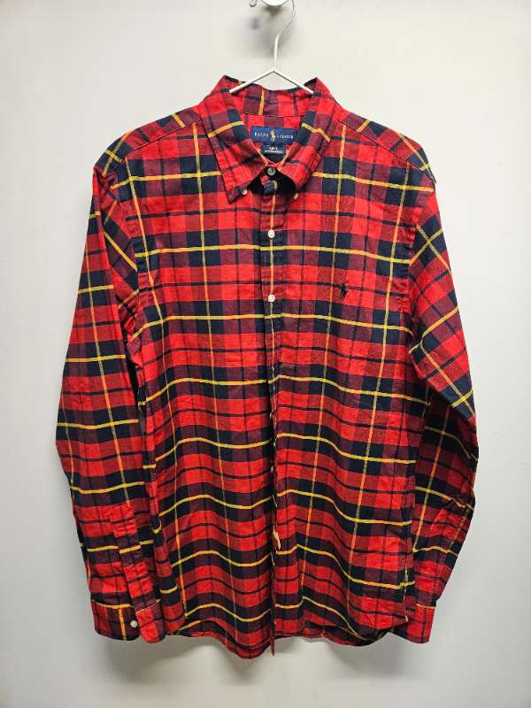 Ralph Lauren skyrta rauðköflótt
