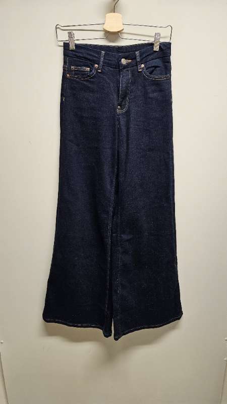 H&M gallabuxur bláar