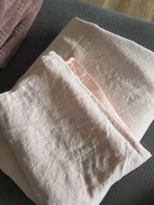 Sængur/koddaver 100% hör bleik