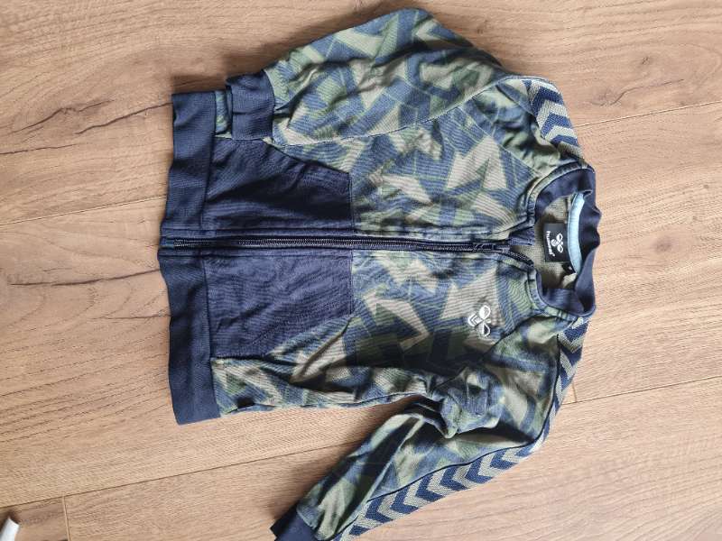 Peysa Hummel blá/græ