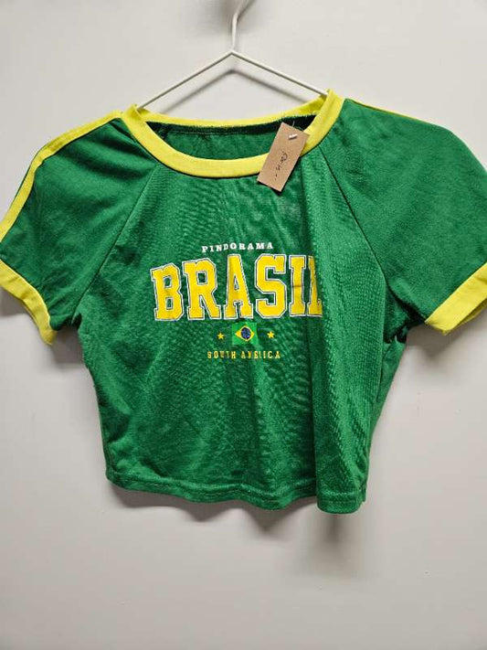 Brazil grænn bolur