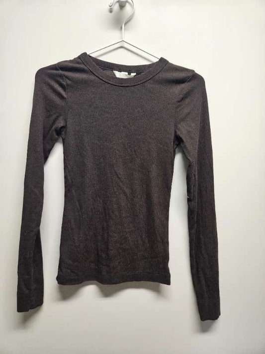 H&M brún síðermabolur