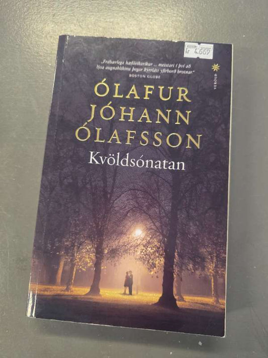 Kvöldsónatan Ólafur Jóhann Ólafsson