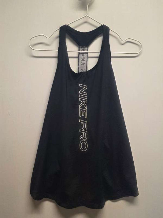 Nike íþrótta toppur svartur