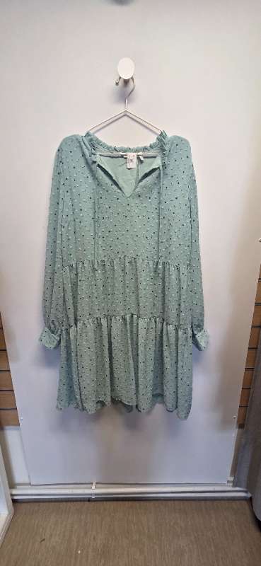 B.young kjóll ljosgrænn