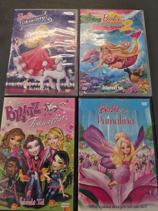 Barbie/Bratz dvd myndir