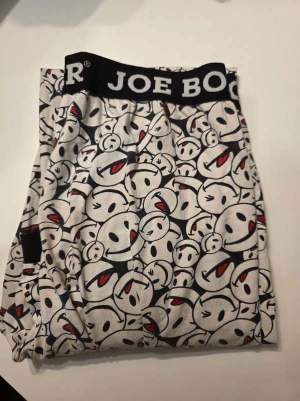 Joe Boxer náttbuxur hvítar