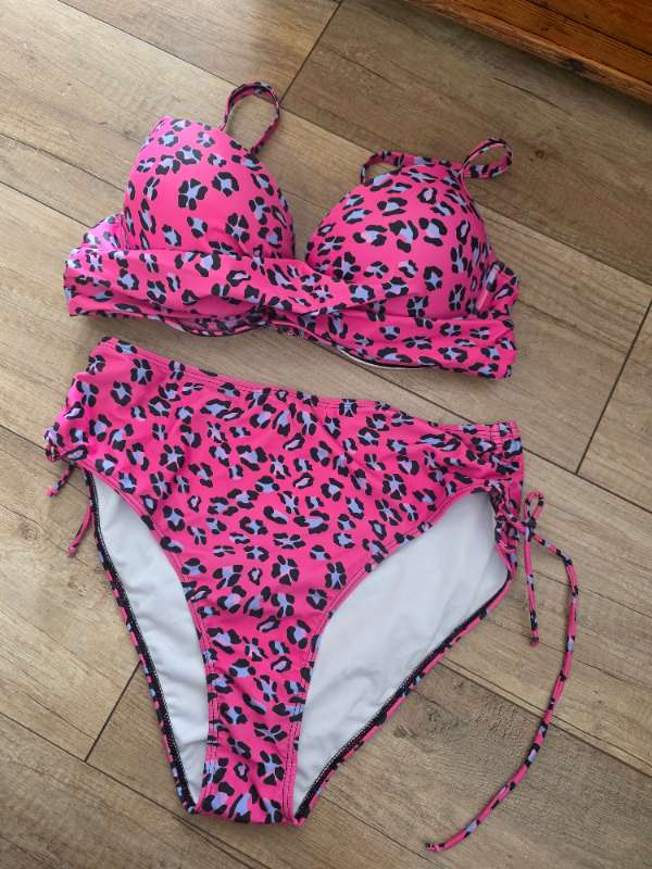 Bikini bleikt leopard NÝTT