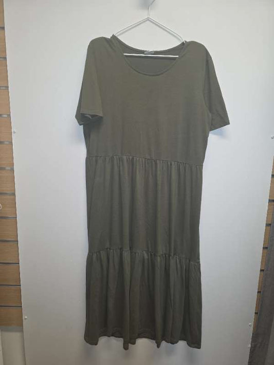 Vero moda kjóll grænn