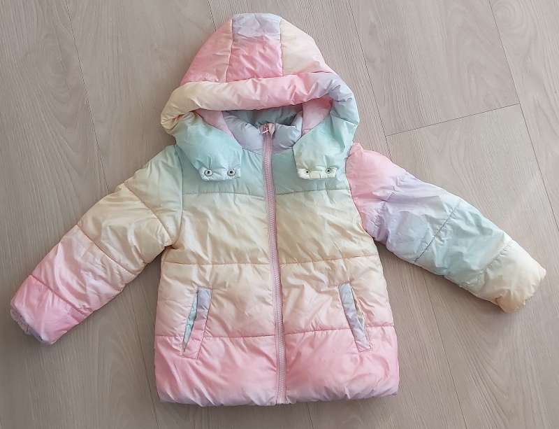 Primark úlpa marglituð
