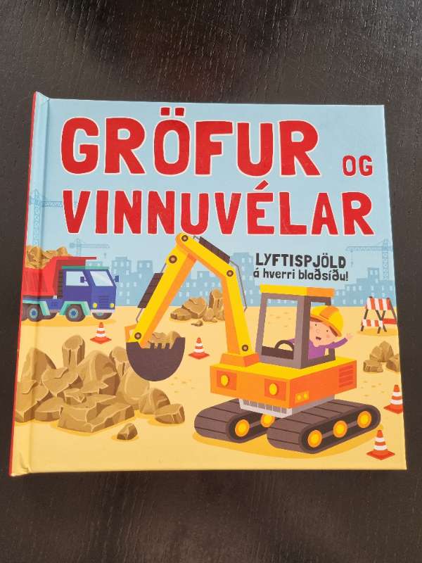 Bók gröfur lyftispjöld