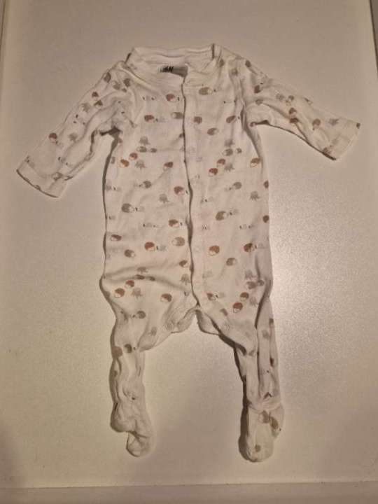 Hvítur broddgalta náttgalli - H&M