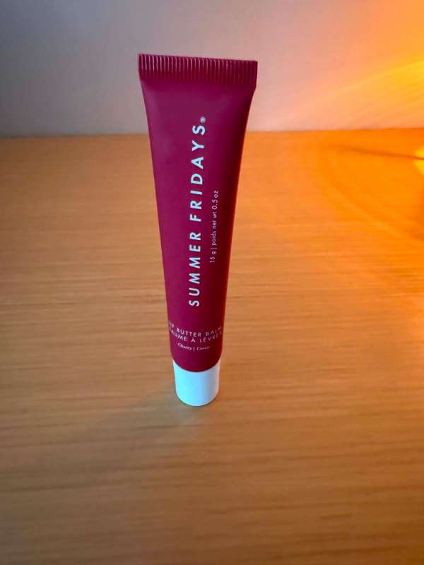 Summer Fridays cherry lip butter balm