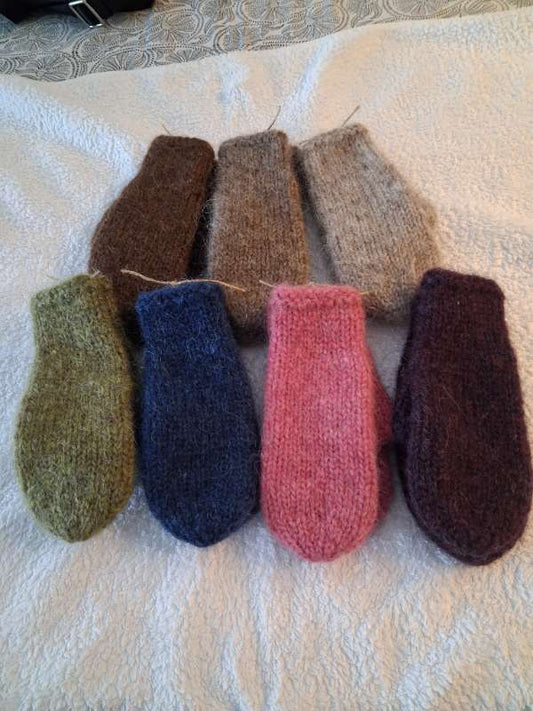 Þæfðir barnavettlingar