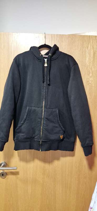 Weatherproof peysa svört þykk