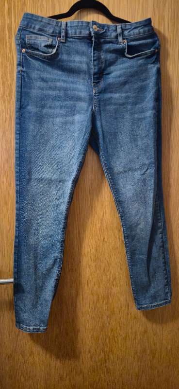 Gallabuxur dökkar Denim & Co.