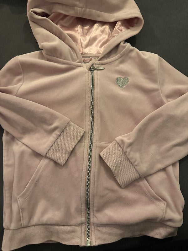Lindex velúr peysa st 110/116